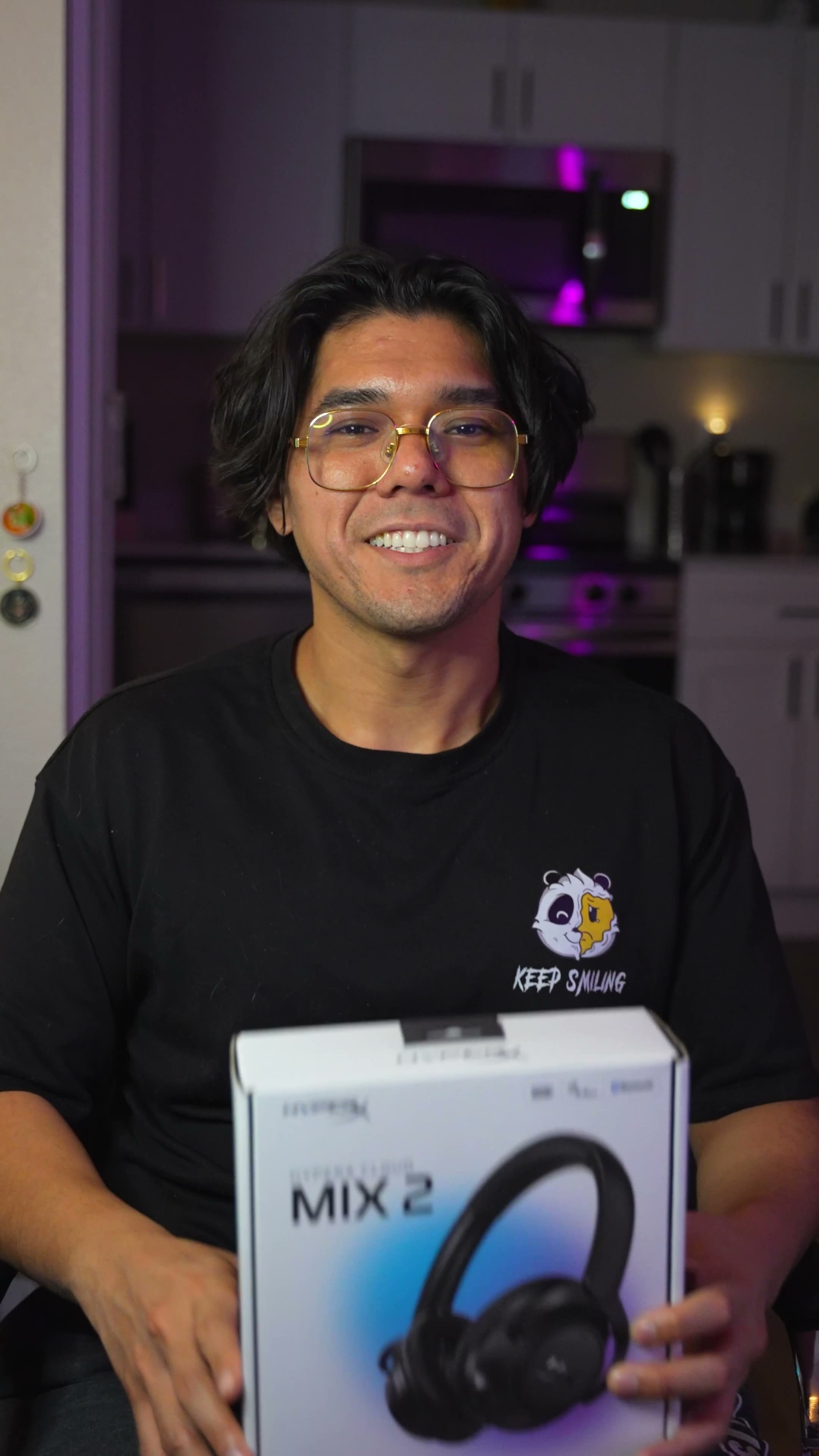 Alies smiling